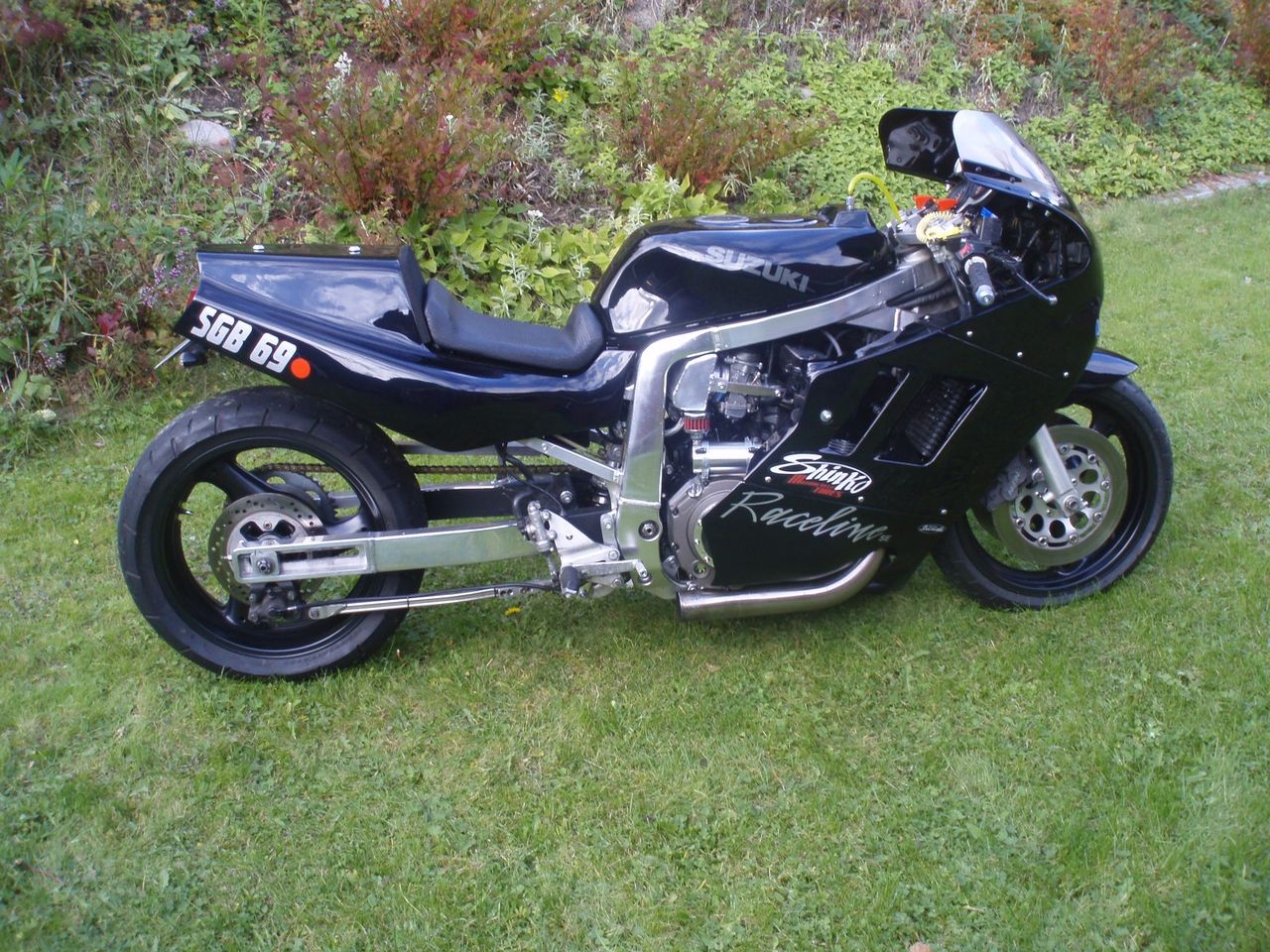 GSXR1100 Tommys snygga Dragbike